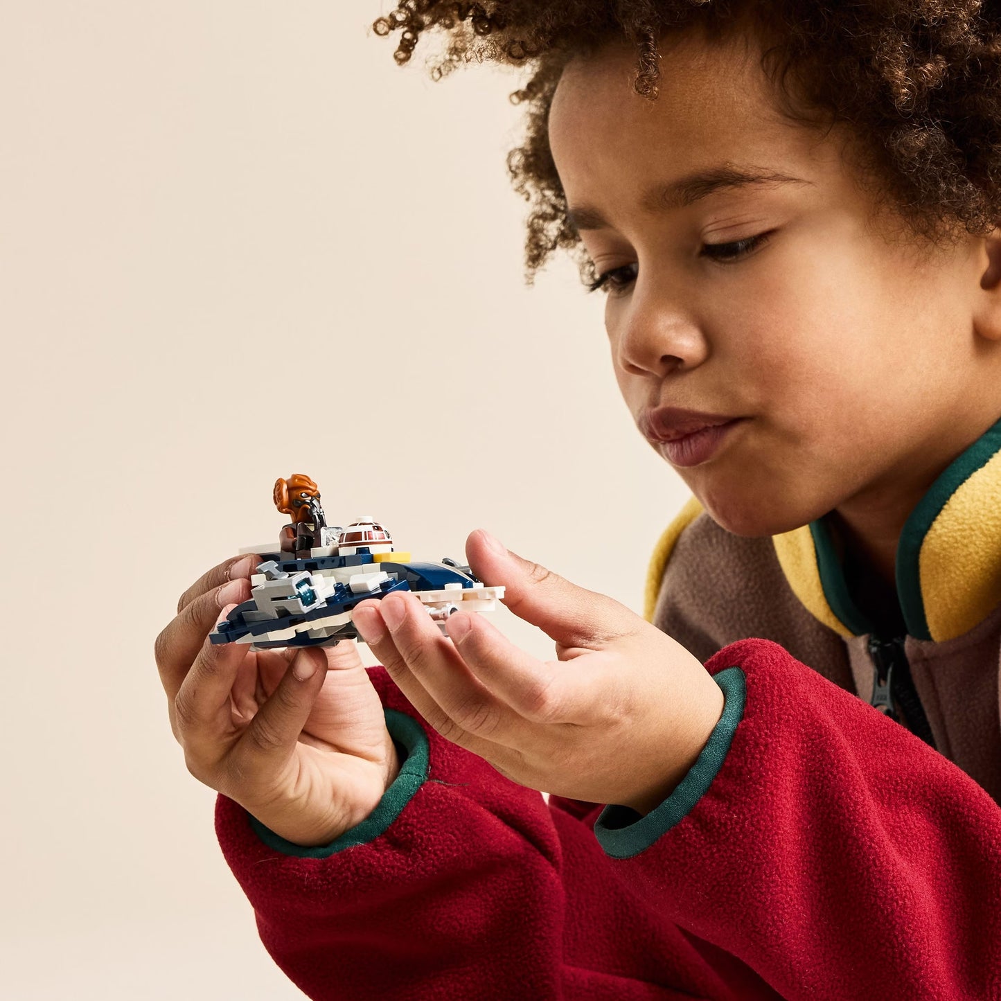 Plo Koons Jedi Starfighter Microfighter, Lego Star Wars, 89 pezzi, dai 6 anni in su