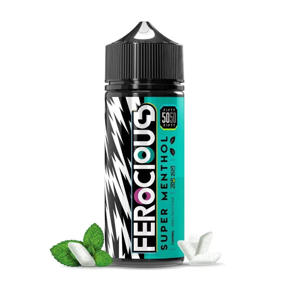 Super Menthol 50/50 | Ferocious E-Liquid