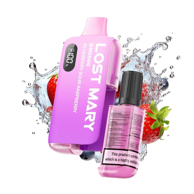 Lost Mary BM6000 - Blueberry Sour Raspberry