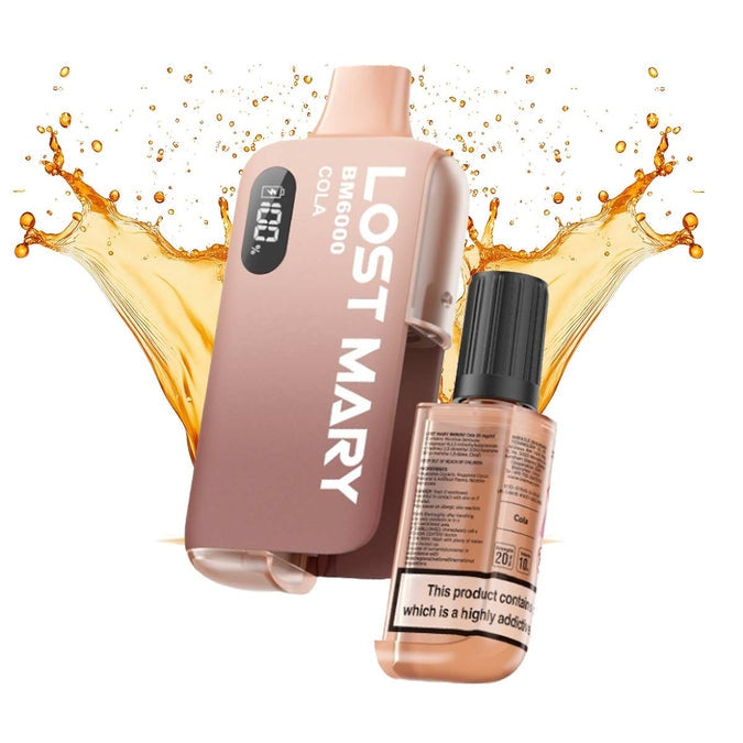 Ricariche Lost Mary Bm6000 Lost Mary BM6000 - Cola Ricariche Lost Mary Bm6000 Lost Mary BM6000 - Cola