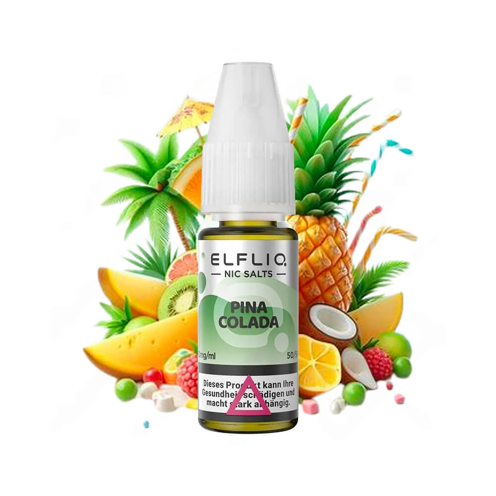 Elf Bar - ElfLiq Pina Colada Liquido | 50/50 vendita Svizzera Fantasi Elf Bar - ElfLiq Pina Colada Liquido | 50/50 vendita Svizzera Fantasi