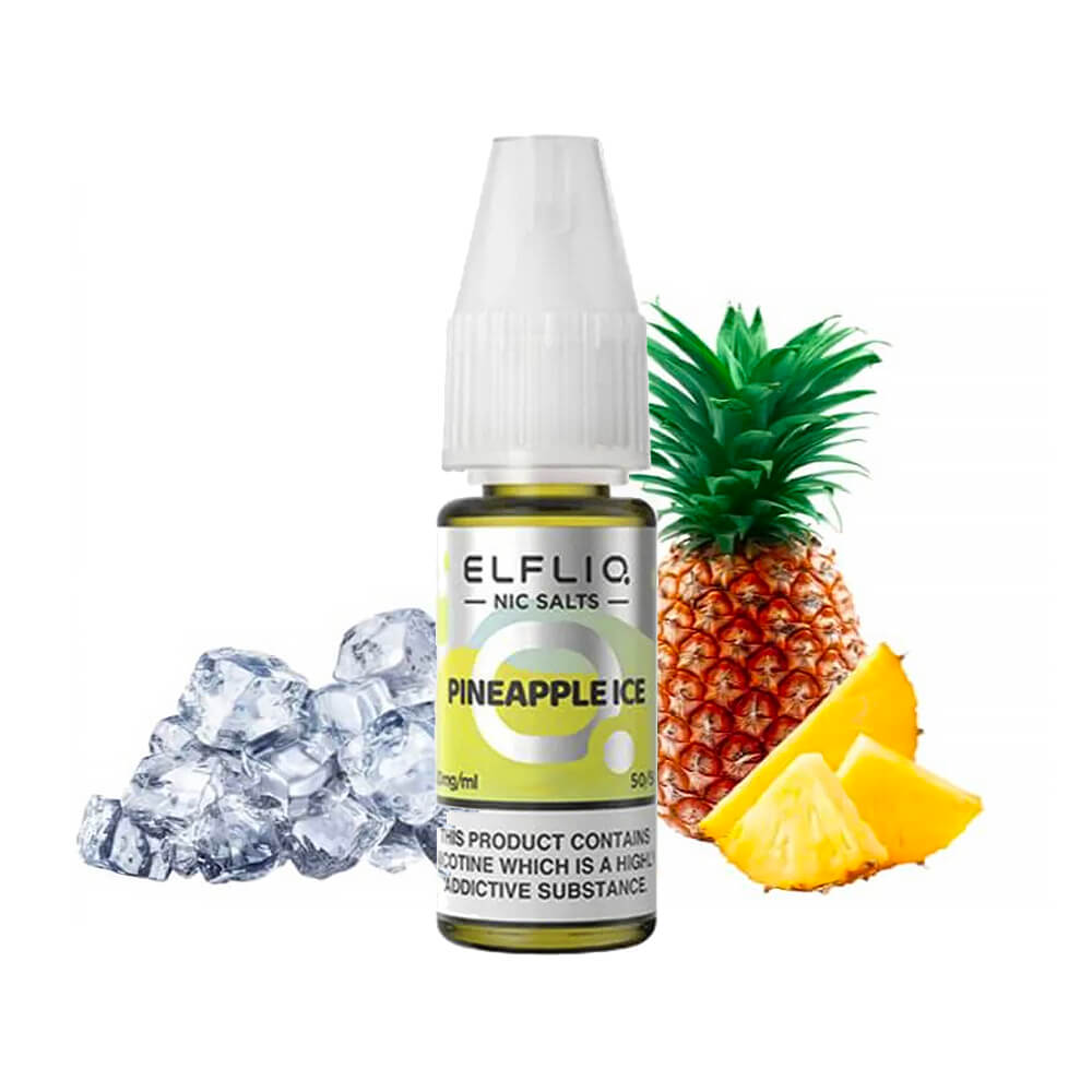 Elf Bar - ElfLiq Pineapple Ice E-Liquid (Ananas, Eis) | 50/50 | 20mg |