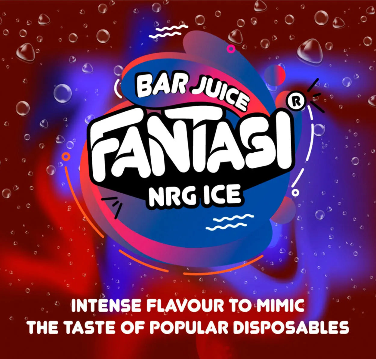 NRG Ice 10ml Nikotinsalz | 50/50 E-Liquid | Fantasi