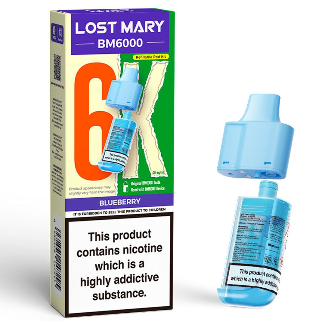 vape lost mary pods Lost Mary BM6000 Prefilled Pod Kit