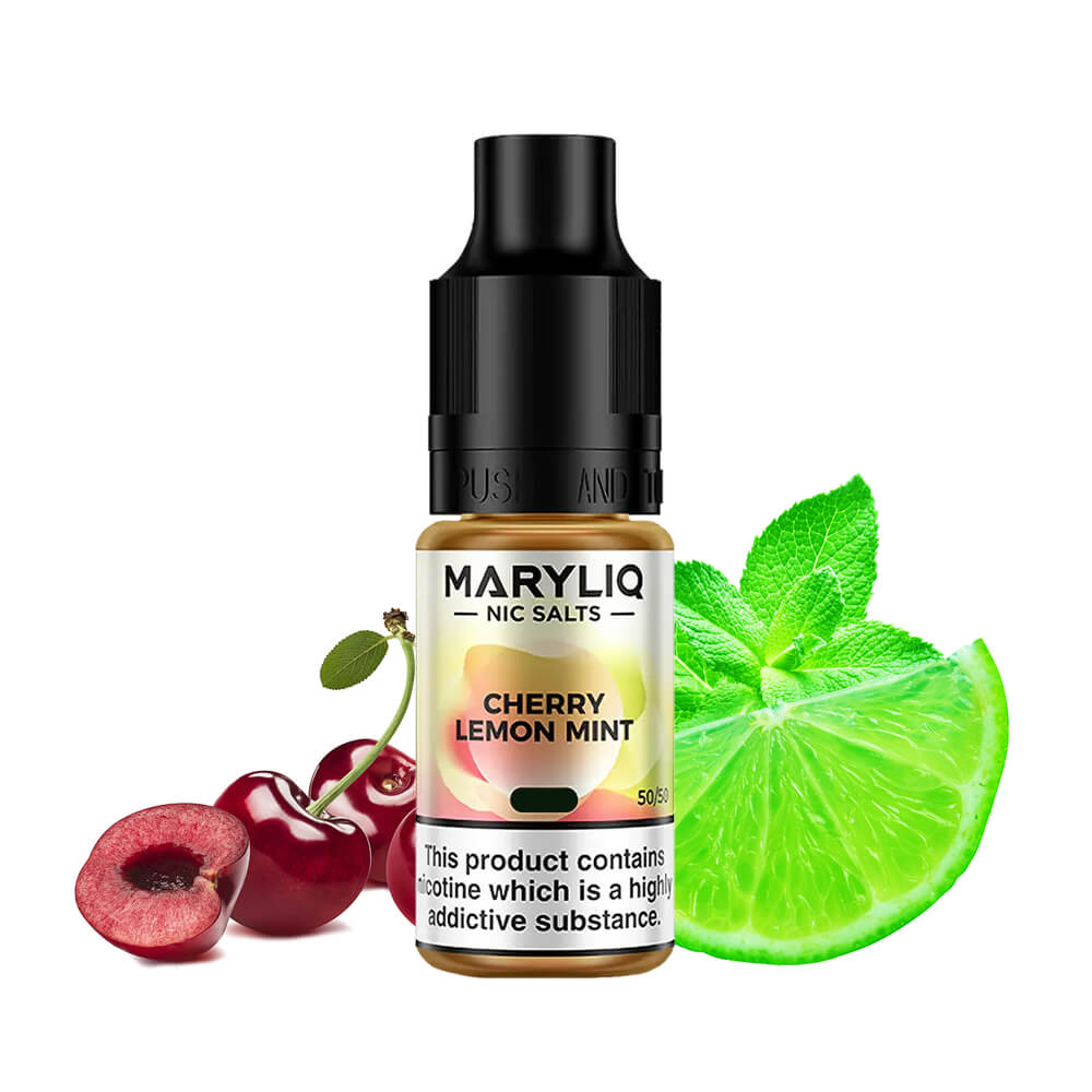Lost Mary Maryliq Cherry Lemon Mint E-Liquid | 50/50 | 20mg |