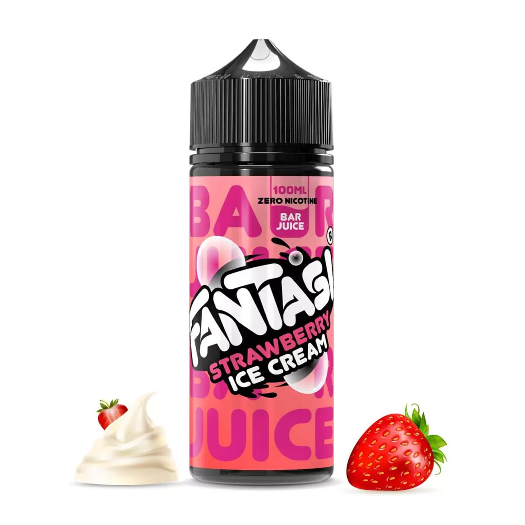 Strawberry Ice Cream 50/50 E-Liquid (Crme glace la fraise) | Fantasi en Suisse Strawberry Ice Cream 50/50 E-Liquid (Crme glace la fraise) | Fantasi en Suisse