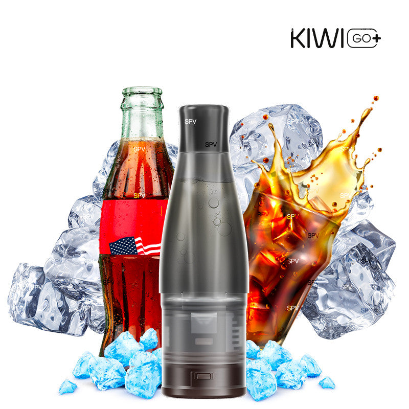 Kiwi GO PLUS cartridges - Cola Ice - Kiwi Vapor | Pack x2