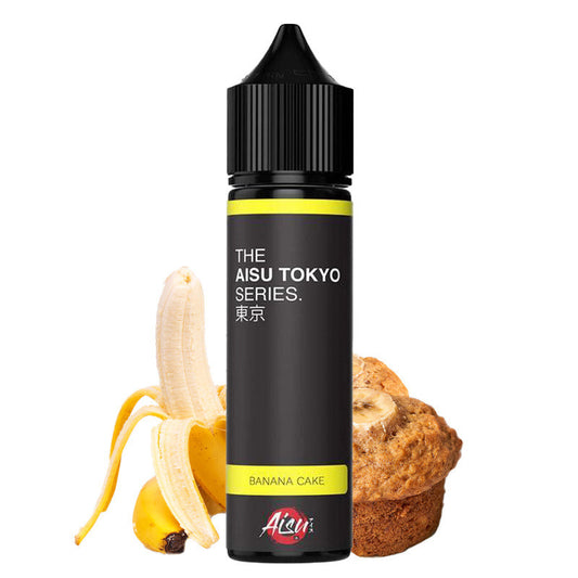 E-Liquid Banana Cake - Aisu Tokyo Series by Zap! Juice | 50 ml | 70/30