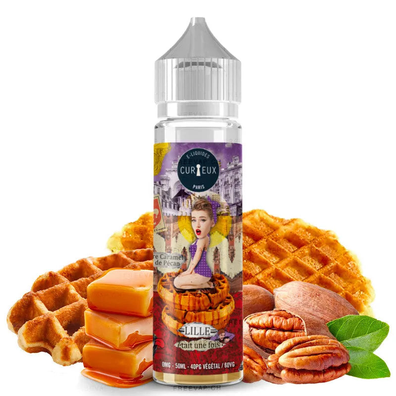E-Liquid Lille Etait une Fois - Edition Hexagone by Curieux | 50ml "Shortfill 70ml" | 60/40 Switzerland Fantasi E-Liquid Lille Etait une Fois - Edition Hexagone by Curieux | 50ml "Shortfill 70ml" | 60/40 Switzerland Fantasi