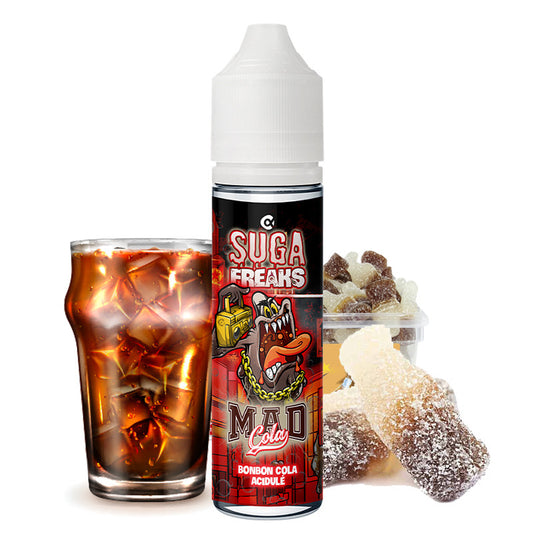 E-Liquid Mad Cola - Suga Freaks by Alfaliquid | 10ml, 50ml "Shortfill 60ml" | 50/50