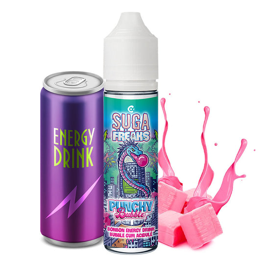 E-Liquid Punchy Bubble - Suga Freaks by Alfaliquid | 10ml, 50ml "Shortfill 60ml" | 50/50 VG/PG