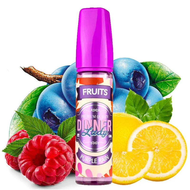 purple rain vape flavor Dinner Lady Fruits Purple Rain | 50ml Shortfill