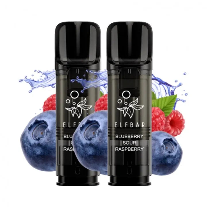 Elf Bar Elfa Pro - Blueberry Sour Raspberry - Vorgefüllte Ersatz Cartridge
