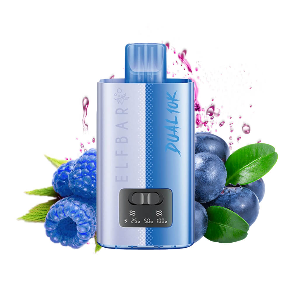 Blueberry Edition - Elf Bar Dual 10K Disposable Vape Kit