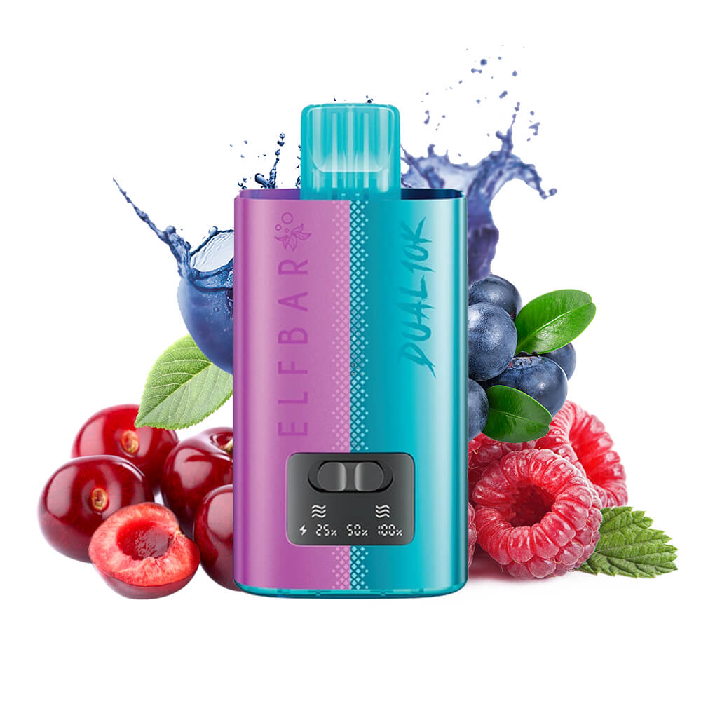 Purple Edition - Elf Bar Dual 10K Disposable Vape Kit