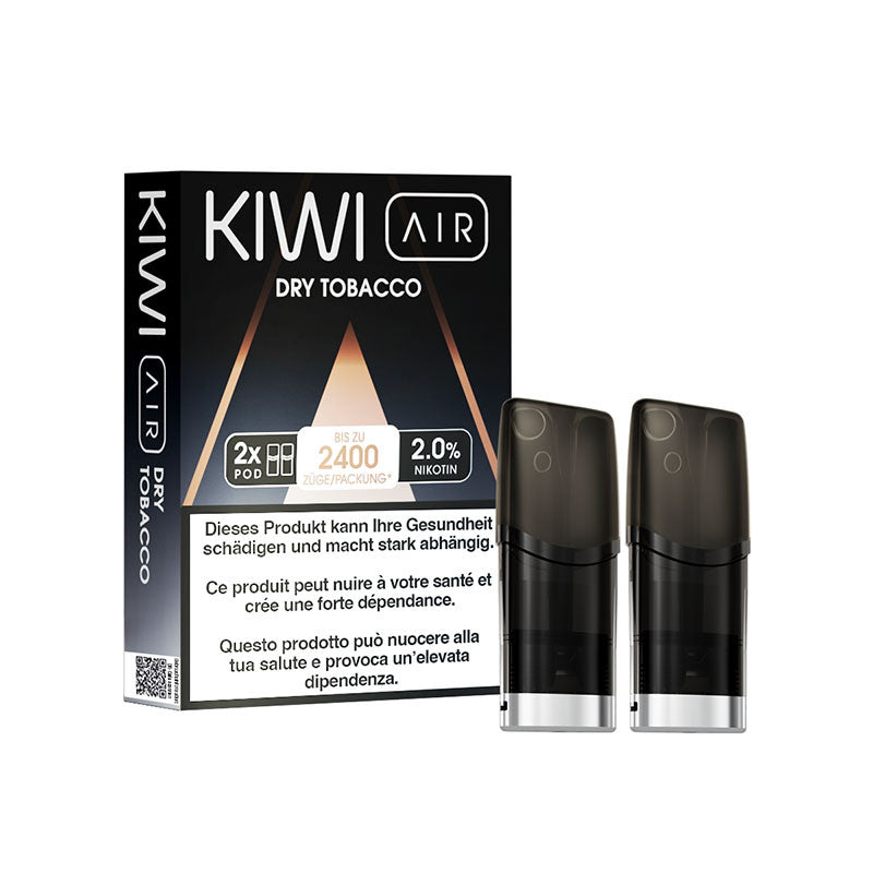 Cartucce Kiwi Air - Dry Tobacco - Kiwi Vapor | Confezione x2