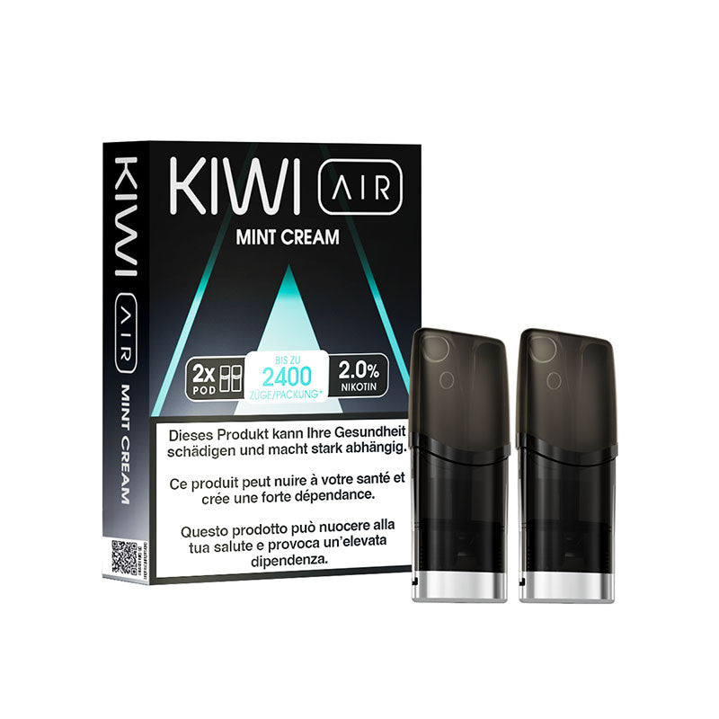 Kartuschen Kiwi Air - Mint Cream - Kiwi Vapor | 2er Pack