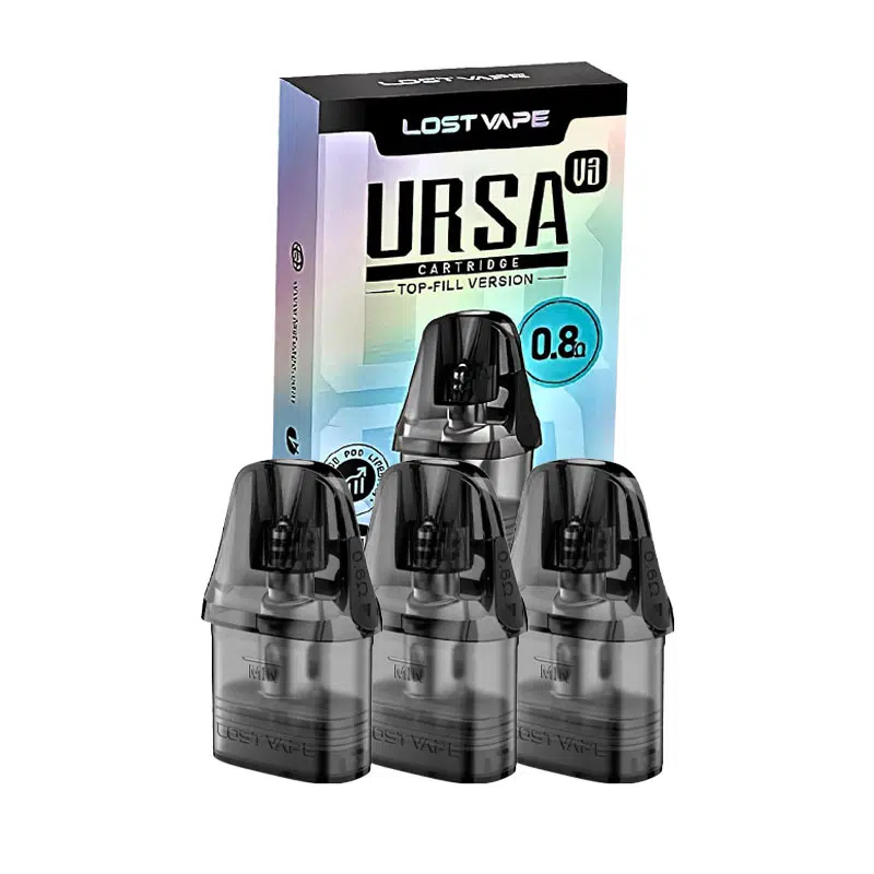 Ursa V3 Cartridges - Lost Vape | 3-pack