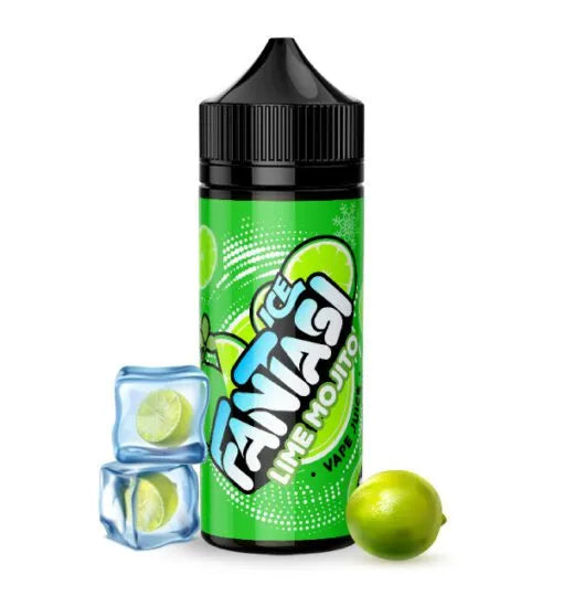 Limette Mojito Ice 70/30 E-Liquide (Mojito glac au citron vert), Fantasi, acheter en Suisse Limette Mojito Ice 70/30 E-Liquide (Mojito glac au citron vert), Fantasi, acheter en Suisse