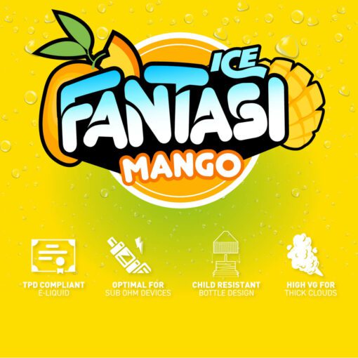 Mango Ice 70/30 E-Liquid | Fantasi