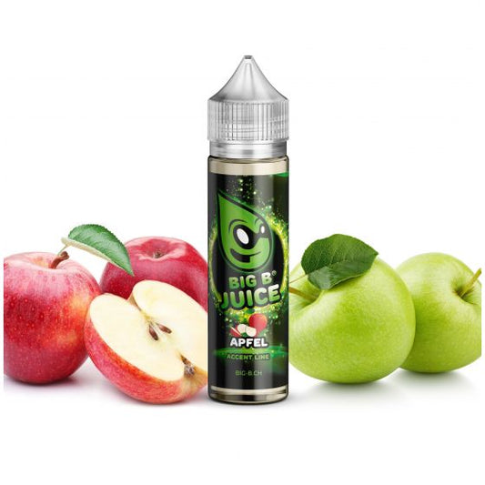 BIG B Juice Accent Line, Apple 50ml ''Shortfill'' E-Liquid (Apfel) | 70/30