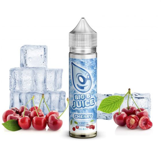 BIG B Juice ICE Line, Cherry 50ml ''Shortfill'' E-Liquid (Kirsche) | 70/30