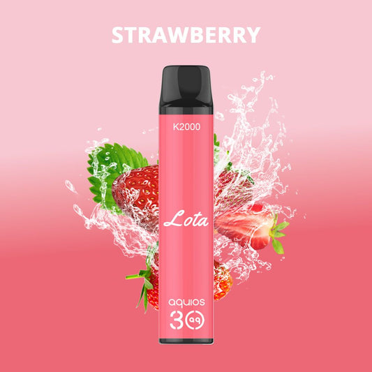 Strawberry 20mg - Innokin Lota K2000 - Einweg Disposable