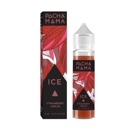Pacha Mama - Ice Strawberry Jubilee - 50ml, E-Liquid | 70/30 (Eis, Erdbeere, Wassermelone)