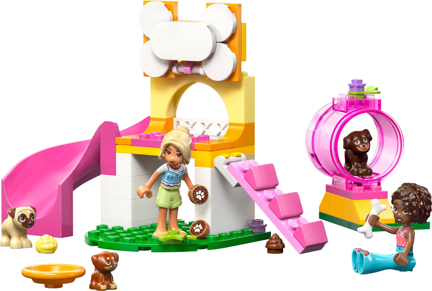 Lego Friends puppy playground, 66 pieces, ages 4 and up