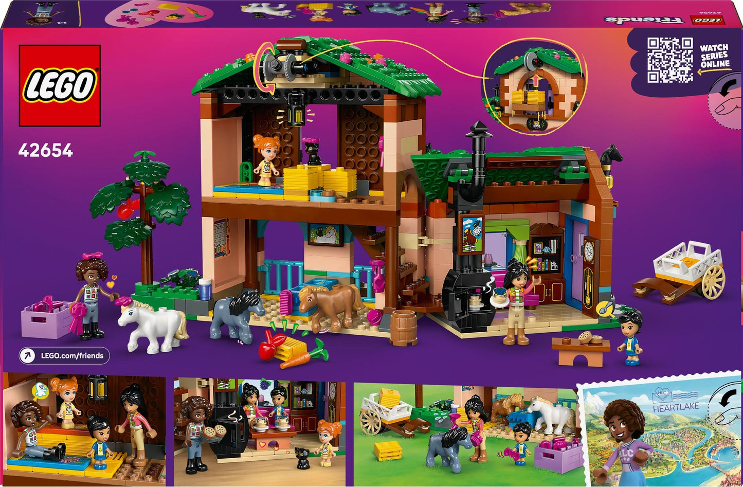 Poney club et écurie Lego Friends, 727 pièces, à partir de 7 ans