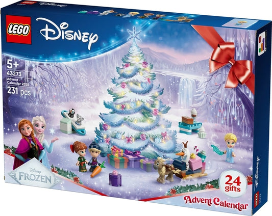 Advent Calendar 2025 Lego Disney Frozen, 231 pieces, ages 5 and up