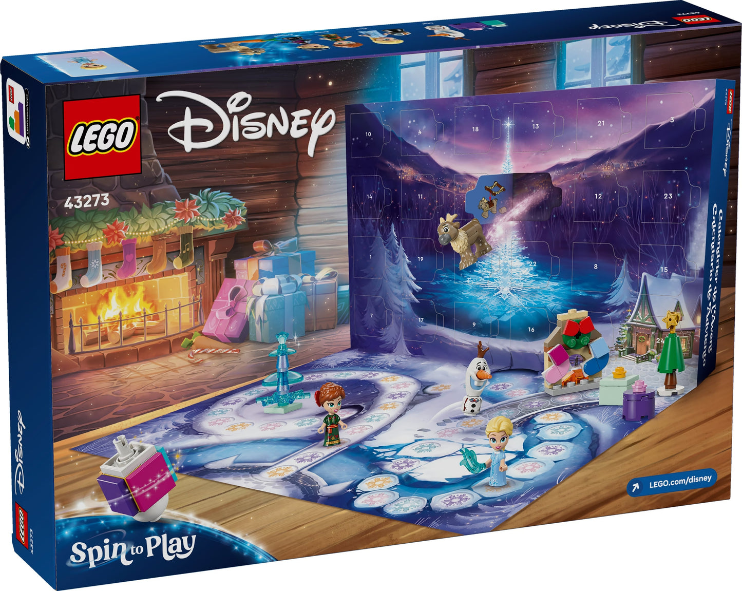 Adventskalender 2025 Lego Disney Frozen, 231 Teile, ab 5 Jahren
