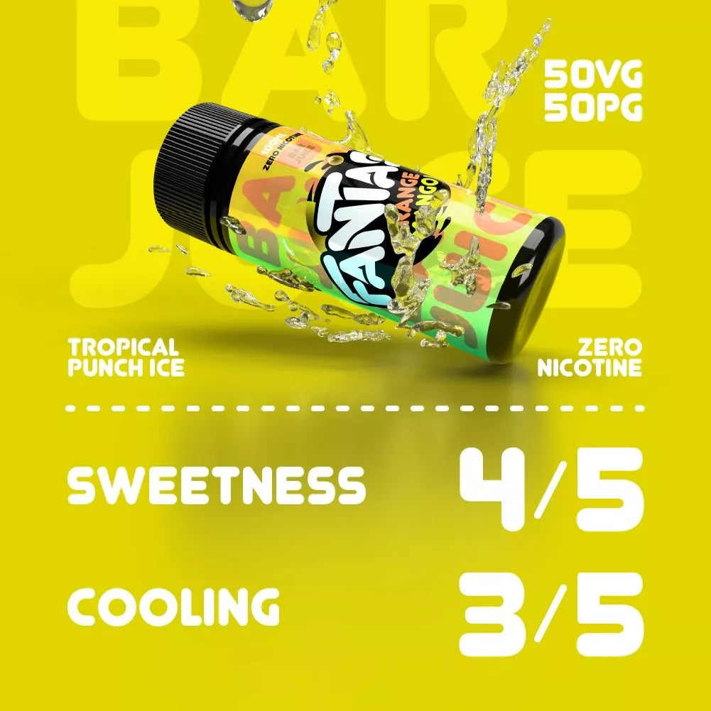 Orange x Mango 50/50 E-Liquid | Fantasi Bar Juice