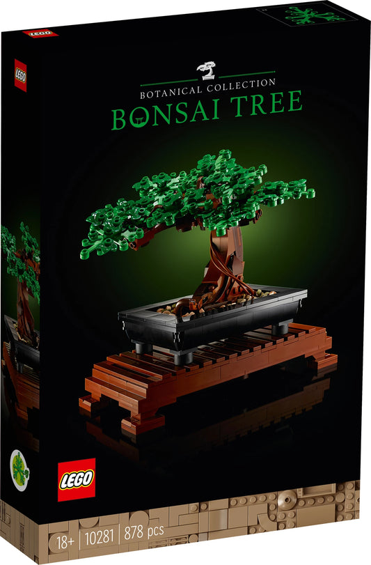 Arbre bonsaï Lego Icons, 878 pièces, à partir de 18 ans