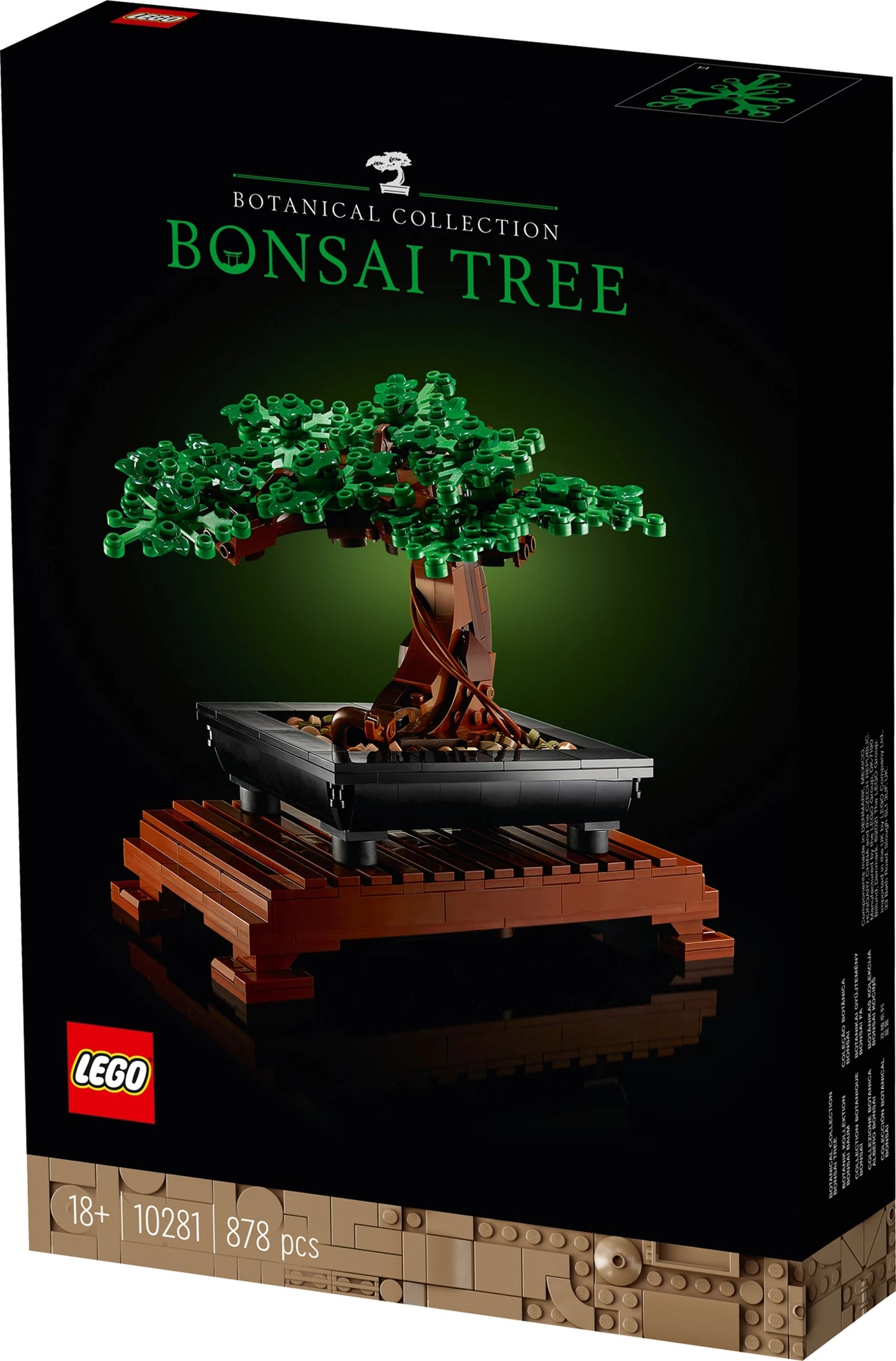 Bonsai Tree Lego Icons, 878 pieces, ages 18 and up
