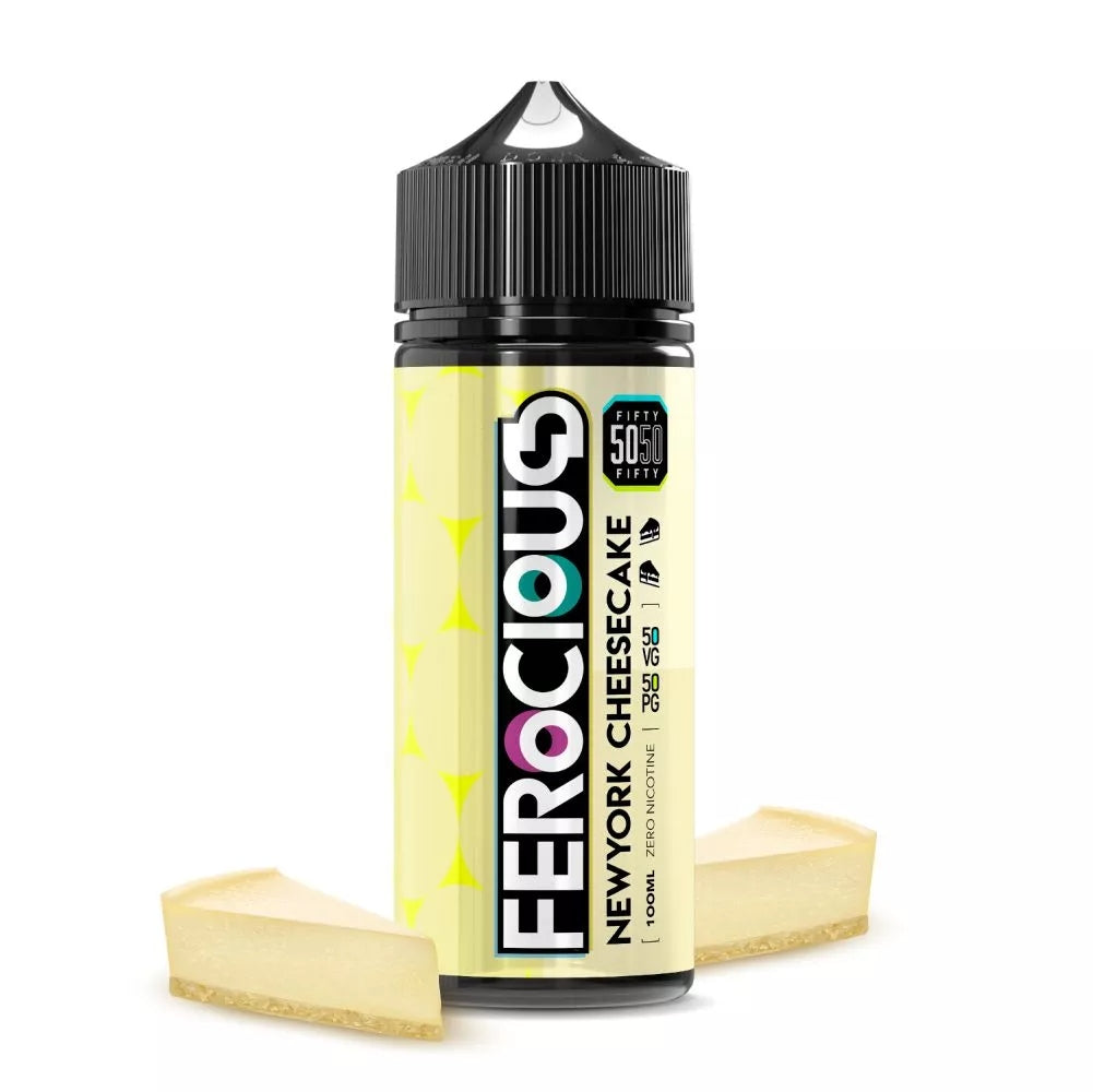 New York Cheesecake 50/50 | Ferocious E-Liquid