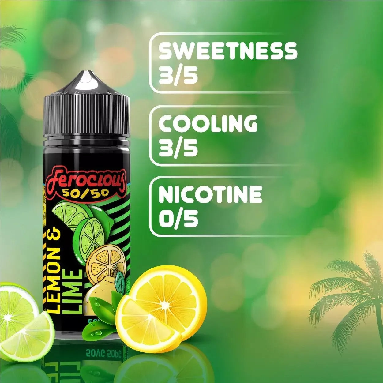 Lemon x Lime 50/50 | Ferocious E-Liquid