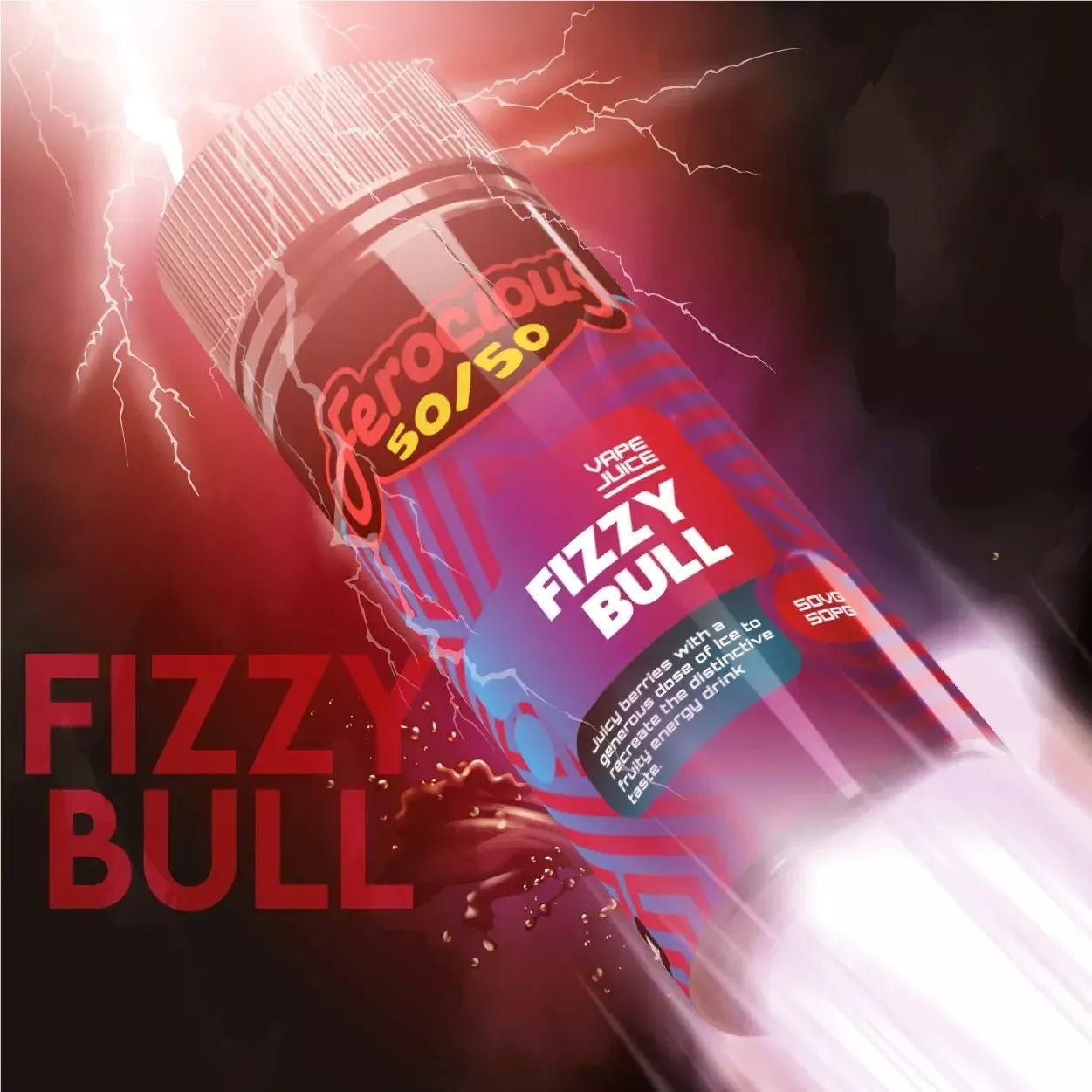 Fizzy Bull 50/50 | Ferocious E-Liquid
