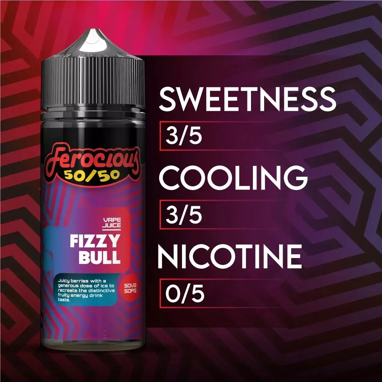 Fizzy Bull 50/50 | Ferocious E-Liquid