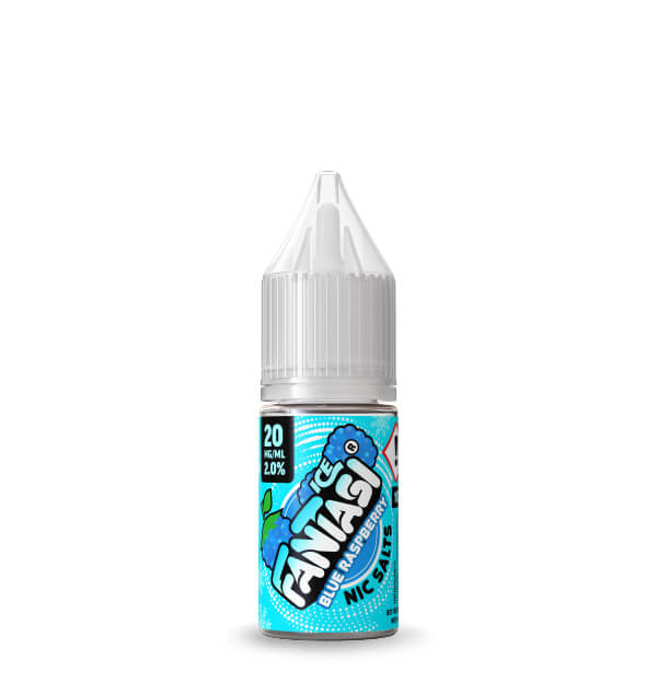 Blue Raspberry Ice 10ml Sali di nicotina | 50/50 Liquido (Gelato al lampone blu) | Fantasi