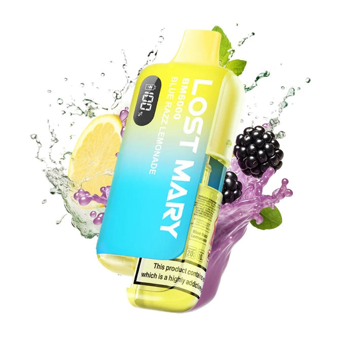 Lost Mary BM6000 - Blue Razz Lemonade