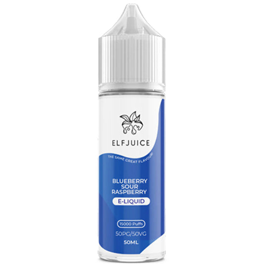 Blue Sour Raspberry - Liquido | Elf Juice | 50ml Shortfill | 50/50