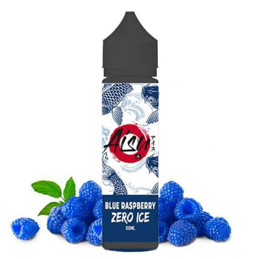 E-Liquide Blue Raspberry - Shortfill Format - Zero Ice - Aisu by Zap! Juice (Framboise bleue) | 50 ml | 70/30
