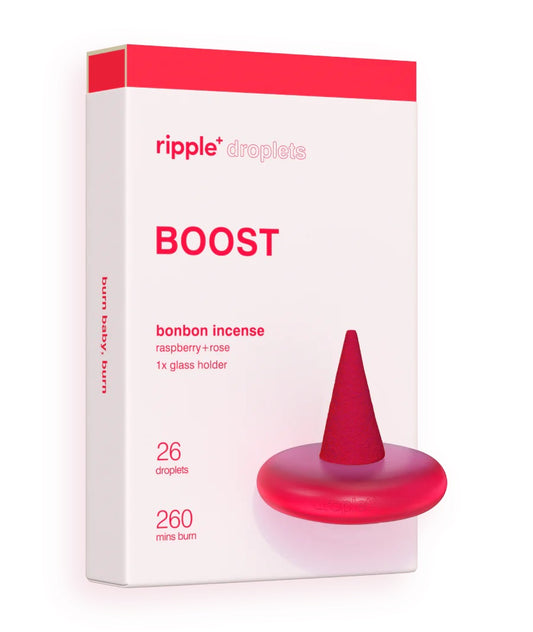 Ripple+ Bonbon Incense - raspberry+rose | 26 droplets / pack