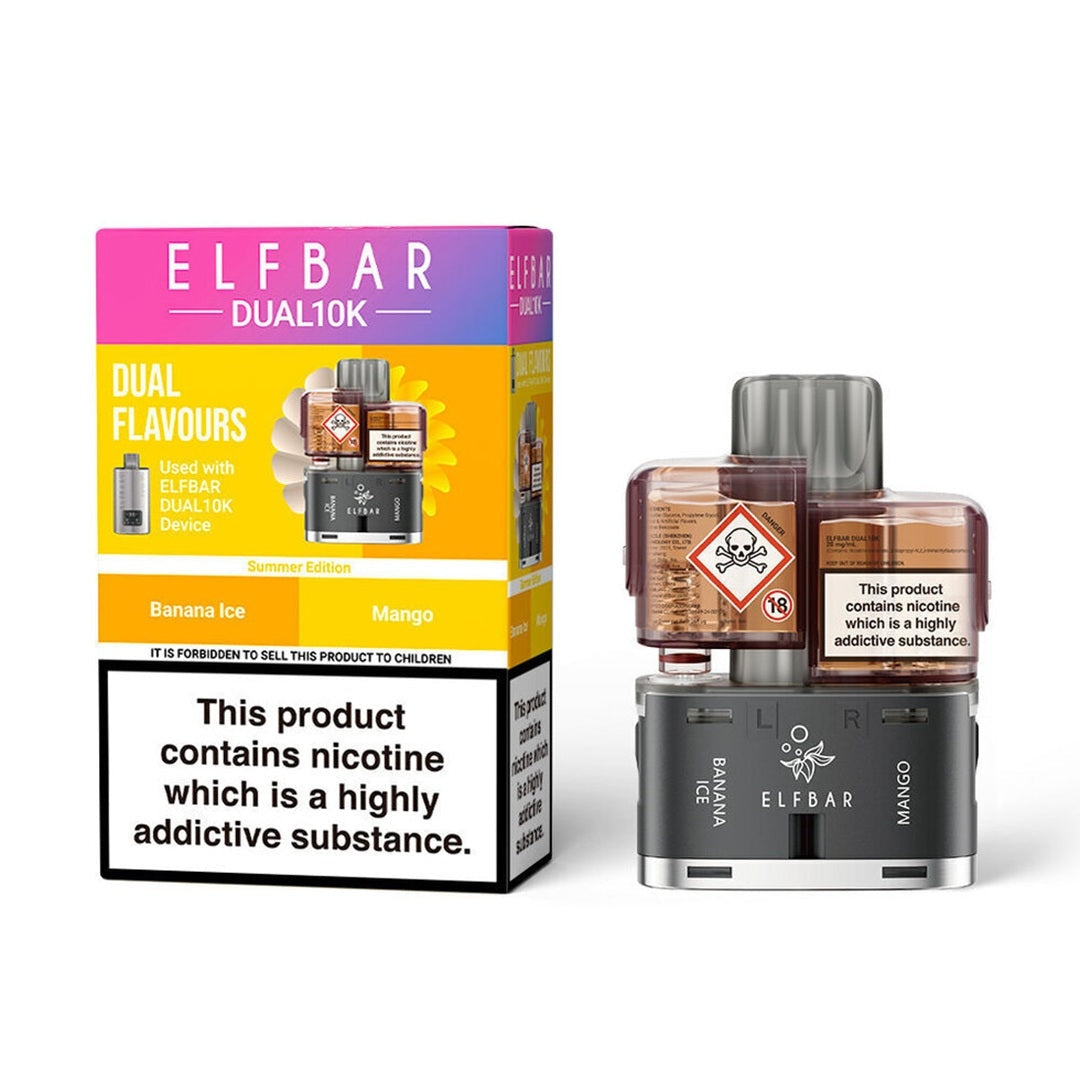 ELFBAR Dual 10K Refill POD - Switzerland, buy online Fantasi ELFBAR Dual 10K Refill POD - Switzerland, buy online Fantasi