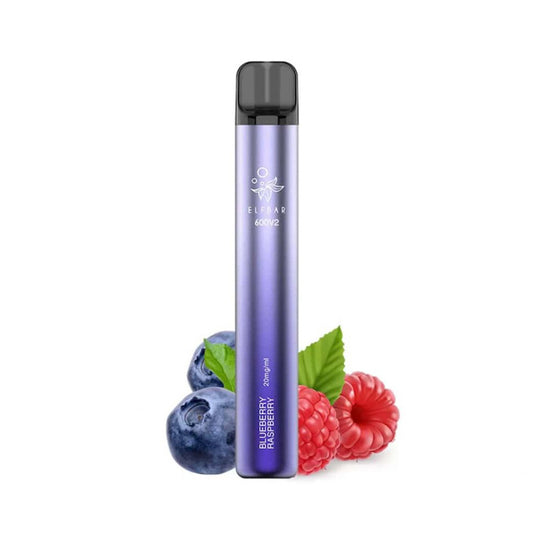 Elf Bar V2 600 - Blueberry Raspberry 20mg - Disposable
