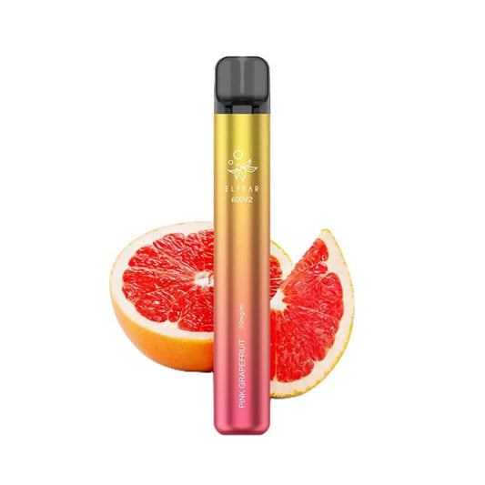 Elf Bar V2 600 - Pink Grapefruit 20mg - Disposable