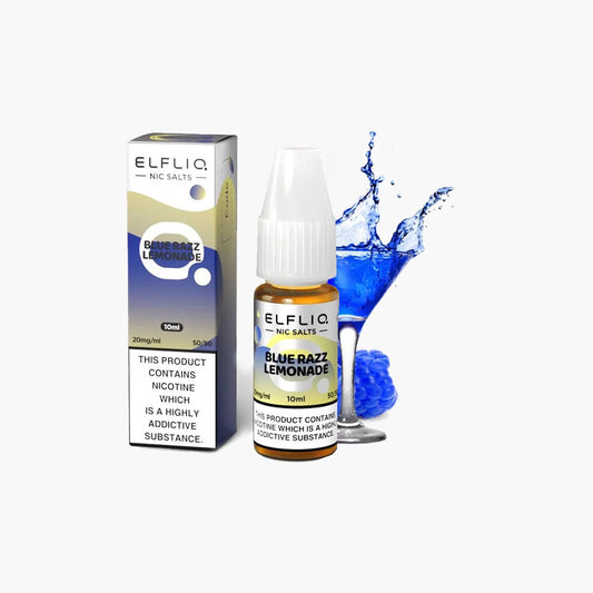 Elf Bar - ElfLiq Blue Razz Lemonade E-Liquide | 50/50 (Bleuets, framboises et citron)