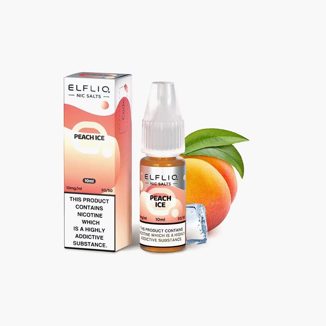 Elf Bar - ElfLiq Peach ICE E-Liquid | 50/50 (Pfirsich)