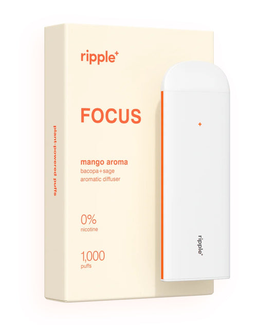 Ripple+ FOCUS mango aroma | Zero Nicotine Diffuser